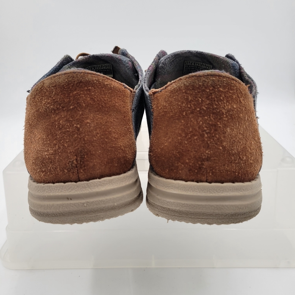 Sketchers Air Cooled Gogamat Arch Denim/Brown Spot on front Sneaker Size 10 - Picture 5 of 12
